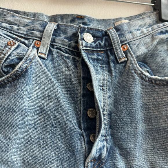 Vintage Levi x White Oak Cone Distressed Jeans -28 - Picture 8 of 8